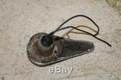 Antique boat pair Red and Green running light, Brass or Bronze