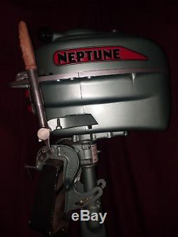 Antique classic Neptune outboard motor