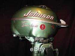 Antique classic vintage Johnson outboard