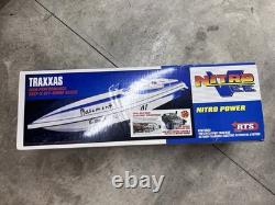 As-IsVintage Traxxas Nitro Vee Boat Engine For Parts Or Repair