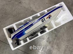 As-IsVintage Traxxas Nitro Vee Boat Engine For Parts Or Repair