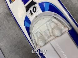 As-IsVintage Traxxas Nitro Vee Boat Engine For Parts Or Repair