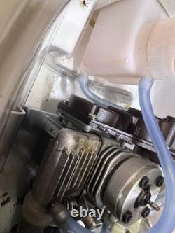 As-IsVintage Traxxas Nitro Vee Boat Engine For Parts Or Repair