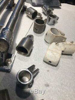 Assorted Vintage Boat Parts Lot Some Stainless, Aluminum, Plastic