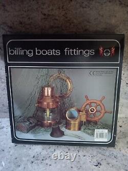 BILLING BOATS NORSKE LOVE FITTINGS KIT 438 BOX MARKED PAPERS INSIDE Vintage 80's
