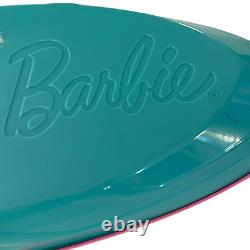 Barbie Plastic Boat Doll Pink Blue Yellow Kids Girls Playset Toy 14 x 7 VTG