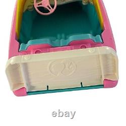 Barbie Plastic Boat Doll Pink Blue Yellow Kids Girls Playset Toy 14 x 7 VTG
