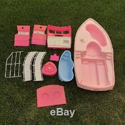 Barbie Vintage Dream Boat 1992 Mattel Toy Doll Pieces Parts Blender Pool Ship