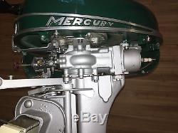Beautifully Restored Antique 1948 3.6 hp Mercury KE3 Comet Outboard