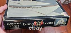 Billing Boats Bluenose Nr. 576 Model Kit For Parts Incomplete 1/75 Scale Vintage
