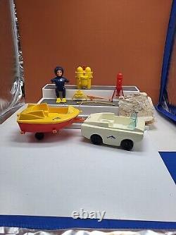 Billy Blastoff Scuba Diver Eldon Car Boat Papers Vintage For Parts Or Repair