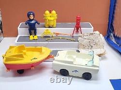 Billy Blastoff Scuba Diver Eldon Car Boat Papers Vintage For Parts Or Repair