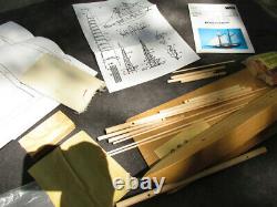 Boat Model kit vintage parts estate find gift ASIS sails OS