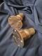 Boat Parts Solid Bronze Deck Fills 2 Matching Powerboat Sailboat Vintage Part