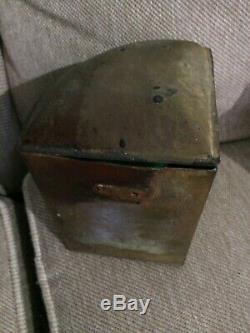 Boat light vintage green For Parts