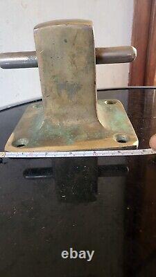 Boat parts Vintage bronze samson post boat tie up cleat very nice classic vessel