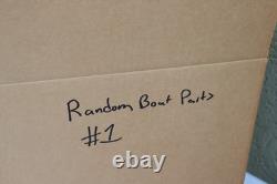 Box of Vintage Mercury Quicksilver Boat Part Lot NOS Parts