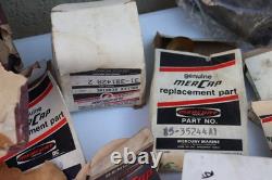 Box of Vintage Mercury Quicksilver Boat Part Lot NOS Parts