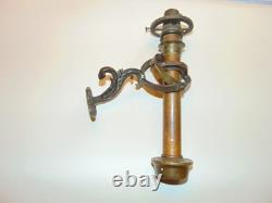 Brass Candle Wall Scone Train-Boat-Carriage-Fixture For Parts/Restoration