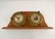 Brass Ships Clock & Barometer Vtg Marine Maritime Boat Gauge Parts Repair