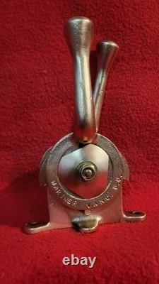 Bronze Boat Engine Controls Vintage Boat Parts Cable Engine Control Marine