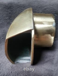 Bronze Boat Vent Cowl Vent Vintage Boat Ventilation Parts Boat Parts