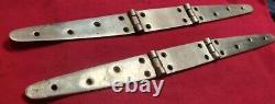 Bronze Strap Hinges 16 Long 3 Segments One Of A Kind Vintage Boat Parts