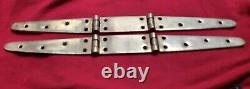 Bronze Strap Hinges 16 Long 3 Segments One Of A Kind Vintage Boat Parts