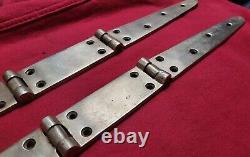 Bronze Strap Hinges 16 Long 3 Segments One Of A Kind Vintage Boat Parts