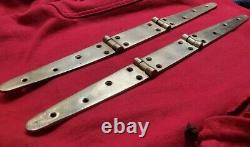 Bronze Strap Hinges 16 Long 3 Segments One Of A Kind Vintage Boat Parts
