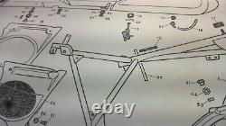 Bultaco Pursng Parts List Boat Tail Pursang 250 Mod42 Mk3 Ahrma Vintage 1970