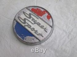 CHRIS CRAFT SUPER SPORT EMBLEM VINTAGE'60s BOAT