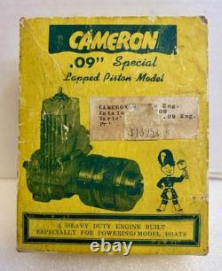 Cameron. 09 Special Marine Engine Water Cooled Boat Engine Vintage. For Parts