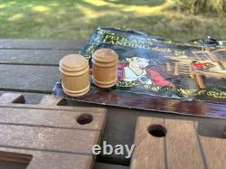 Captain Jack's Cove Pelicans Landing Dock Set Playset Wood Parts MISSING FIGURES