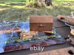 Captain Jack's Cove Pelicans Landing Dock Set Playset Wood Parts MISSING FIGURES