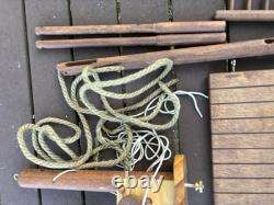 Captain Jack's Cove Pelicans Landing Dock Set Playset Wood Parts MISSING FIGURES