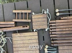Captain Jack's Cove Pelicans Landing Dock Set Playset Wood Parts MISSING FIGURES