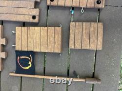 Captain Jack's Cove Pelicans Landing Dock Set Playset Wood Parts MISSING FIGURES
