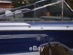Century Arabian Boat SIDE WINDOW of the windshield vintage awesome