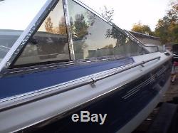 Century Arabian Boat SIDE WINDOW of the windshield vintage awesome