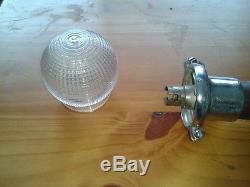Chris Craft Antique Holophane Glass Stern Pole Globe