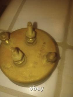 Chris Craft Boat Amperes Gauge Vintage Original Part Used