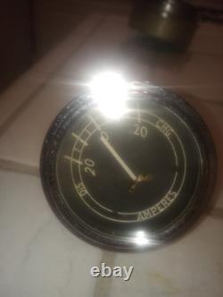 Chris Craft Boat Amperes Gauge Vintage Original Part Used