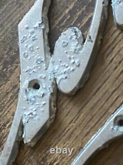 Chris Craft Boat Parts Vintage Metal Emblem Ornament RWB044430364