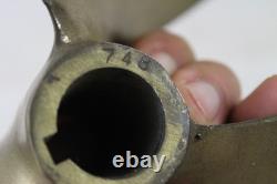 Chris Craft Brass Propeller 748 Vintage T-38 3 Blade Prop Boat Parts Rare Old