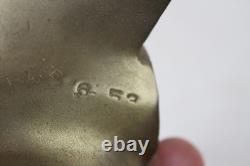 Chris Craft Brass Propeller 748 Vintage T-38 3 Blade Prop Boat Parts Rare Old