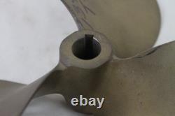 Chris Craft Brass Propeller 748 Vintage T-38 3 Blade Prop Boat Parts Rare Old