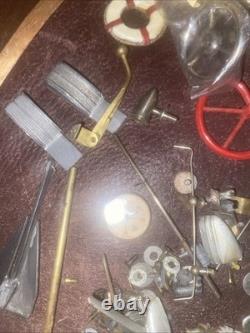 Chris Craft Cruiser Yacht Model Kit 14 Sterling, Vintage Built-In Parts
