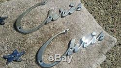 Chris Craft Emblems vintage chrome metal