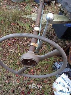 Chris Craft Steering Wheel Shifter Steer Box Vintage